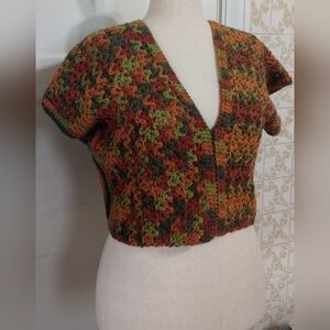 Handmade Crochet Vest For Ladys